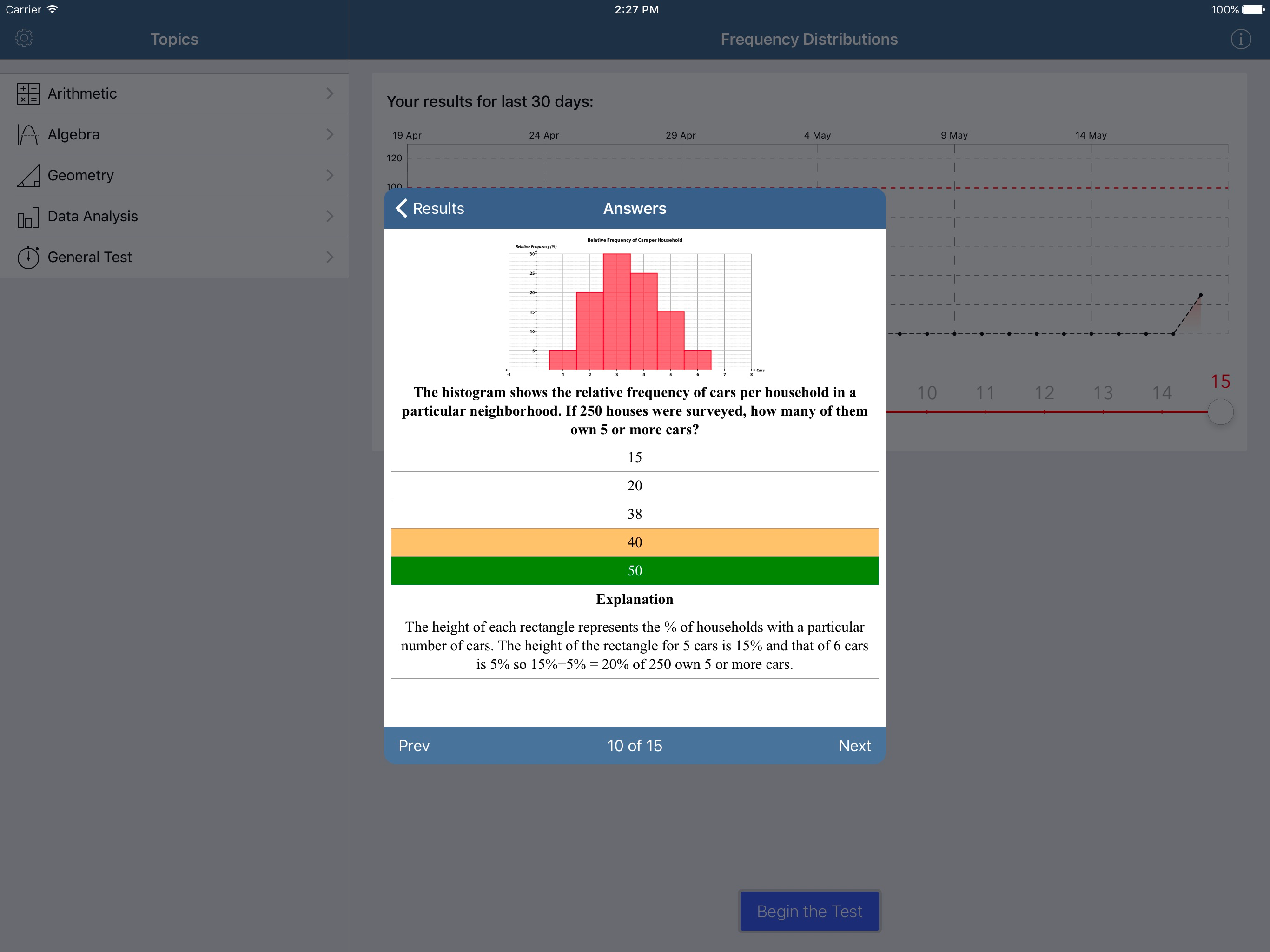 Math Preparation for GRE® exam screenshot 7