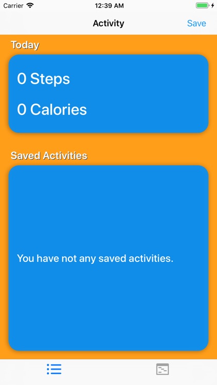 Simple Workout (Calories)