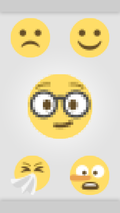 Screenshot #1 pour Pixel Art Smiles and Stickers
