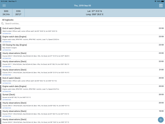 Screenshot #4 pour Napa LogBook