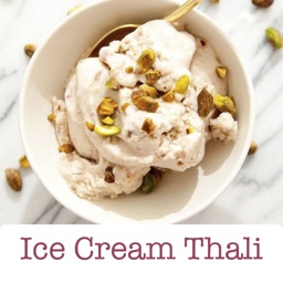 Ice Cream Thali in English