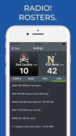 Game screenshot East Carolina Football App apk