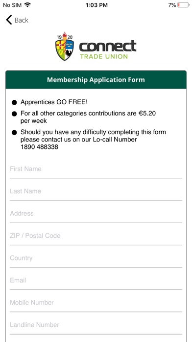 Screenshot #3 pour Connect Trade Union