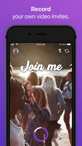 Game screenshot JoinMe - Video Invitations hack