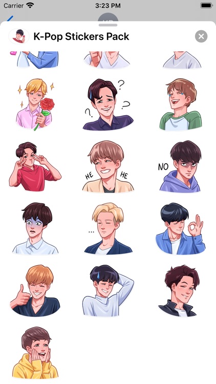 K-Pop Stickers Pack