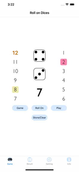 Game screenshot Roll On Dices apk