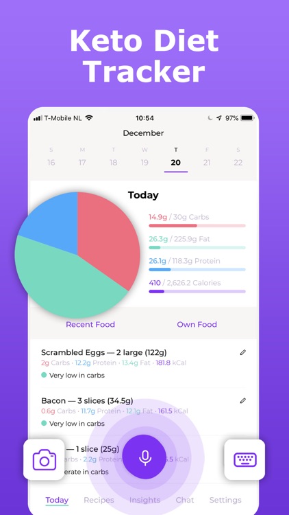 Keto App & Carb Diet Manager screenshot-0