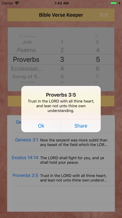 Bible Verse Keeper