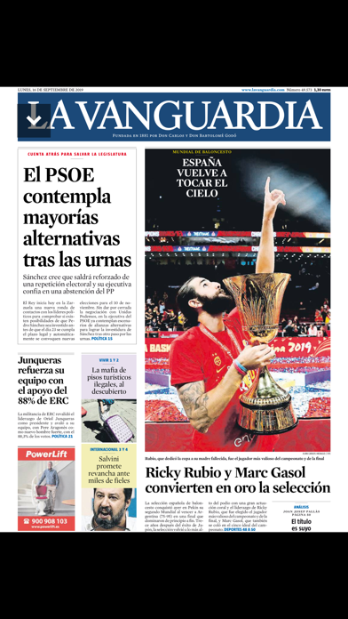 Screenshot #2 pour La Vanguardia edición impresa