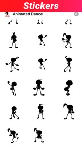Animated Dancing Stickers Pack screenshot