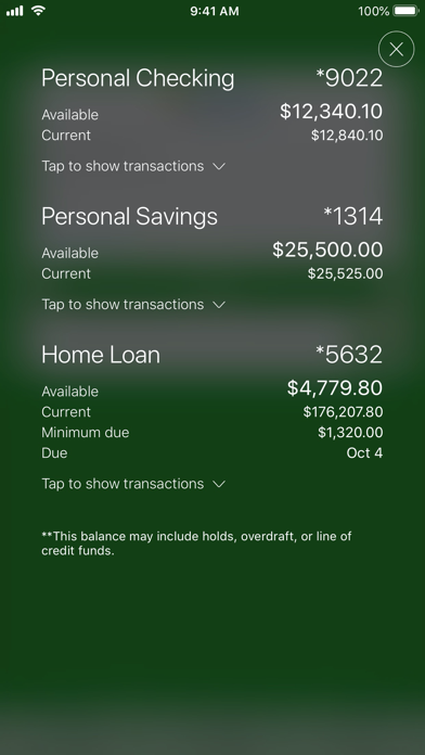 First City Credit Union Mobile Screenshot