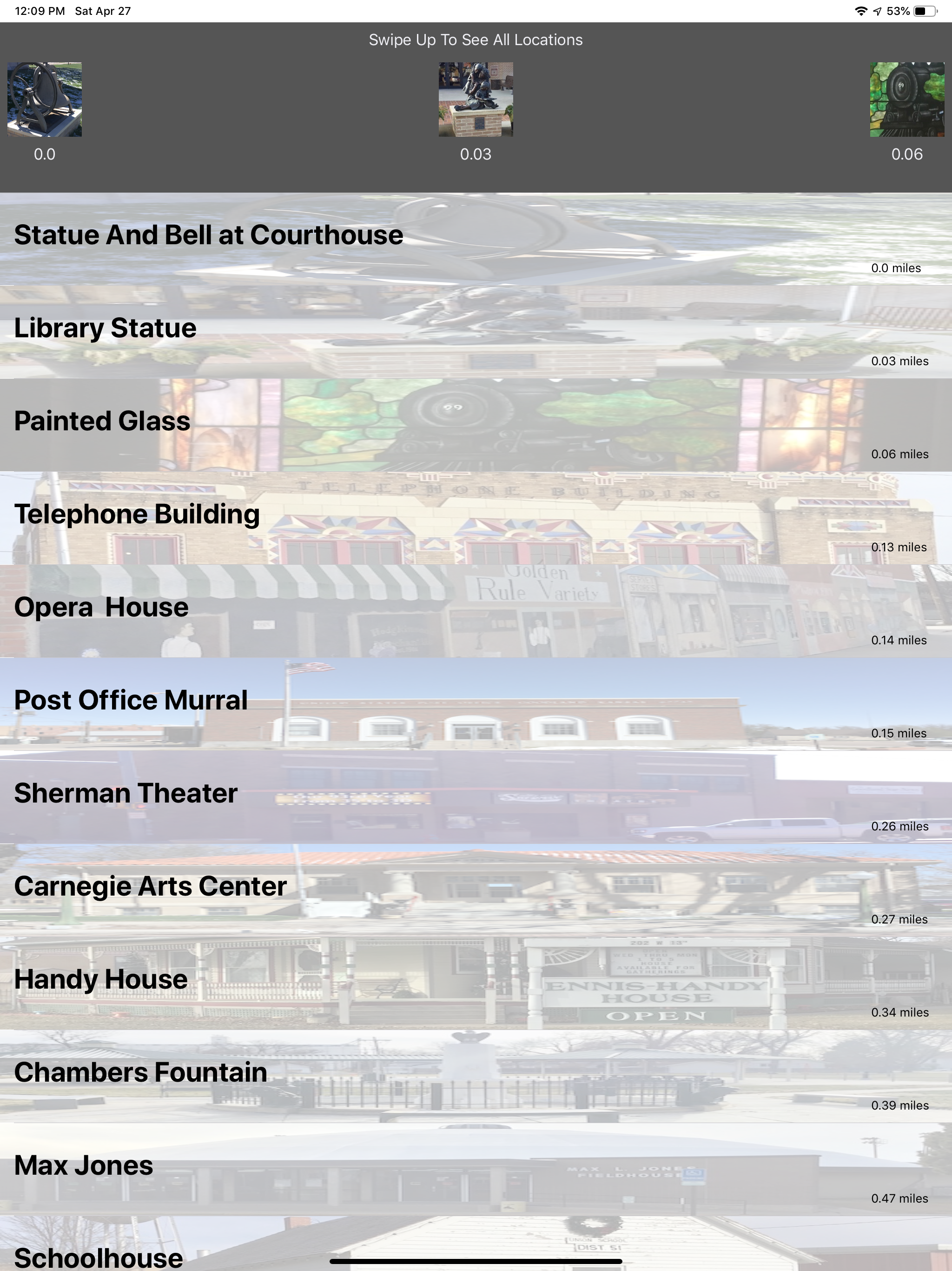 Goodland Touring App screenshot 5