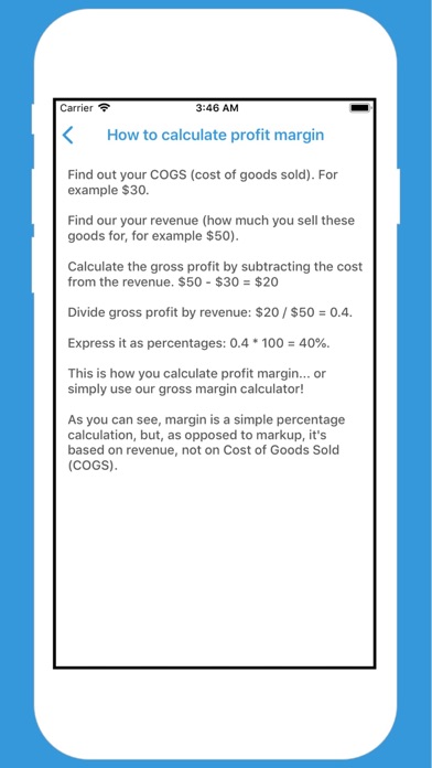 Margin and Markup Calculator + screenshot 4