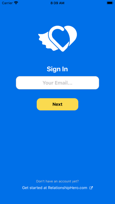 Screenshot #1 pour Relationship Hero