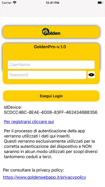 GoldenProApp