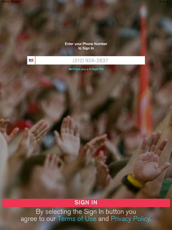 Runner App For FanFood iPad screenshot 2 - Business app