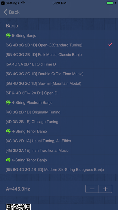 X Banjo Tuner Pro screenshot 4