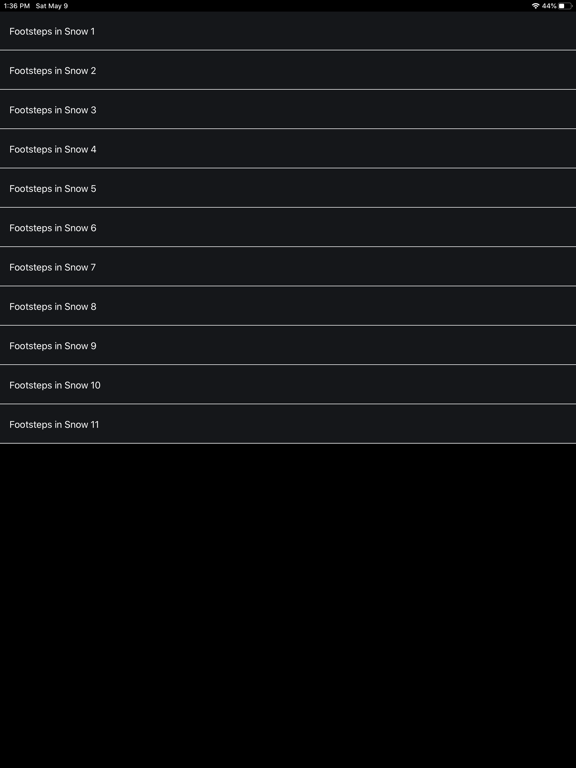 Screenshot #5 pour Footstep Sounds in Snow