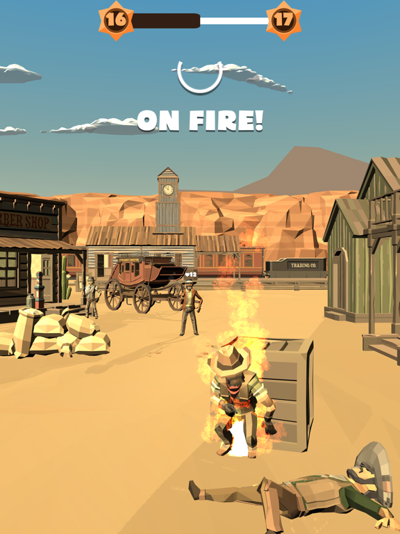 Cowboy Duel 3D iPad screenshot