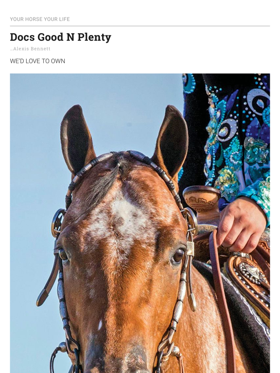 Horse&Rider USA iPad screenshot 6 - Lifestyle app