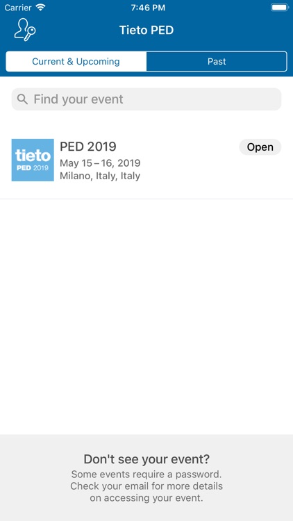 Tieto  PED 2019 Event