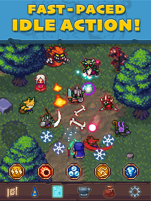 Screenshot #1 for Tap Wizard RPG: Arcane Quest