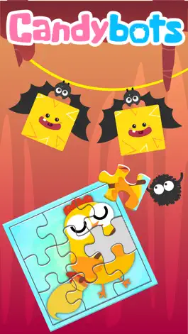 Game screenshot CandyBots Puzzle Matching Kids mod apk