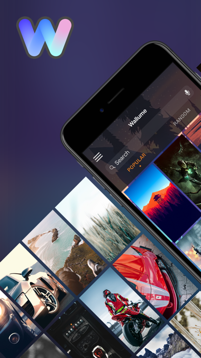 Screenshot #1 pour Wallume - Customize Wallpapers