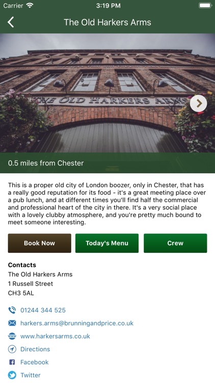 Brunning & Price Pub App