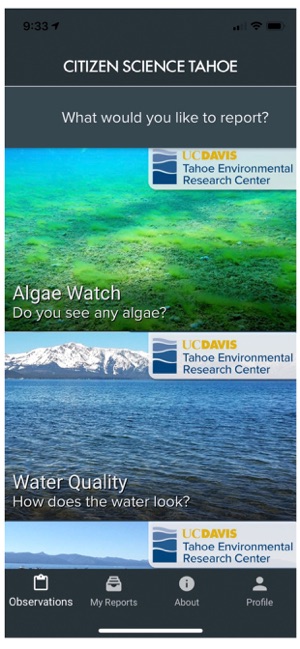 Citizen Science Lake Tahoe(圖2)-速報App
