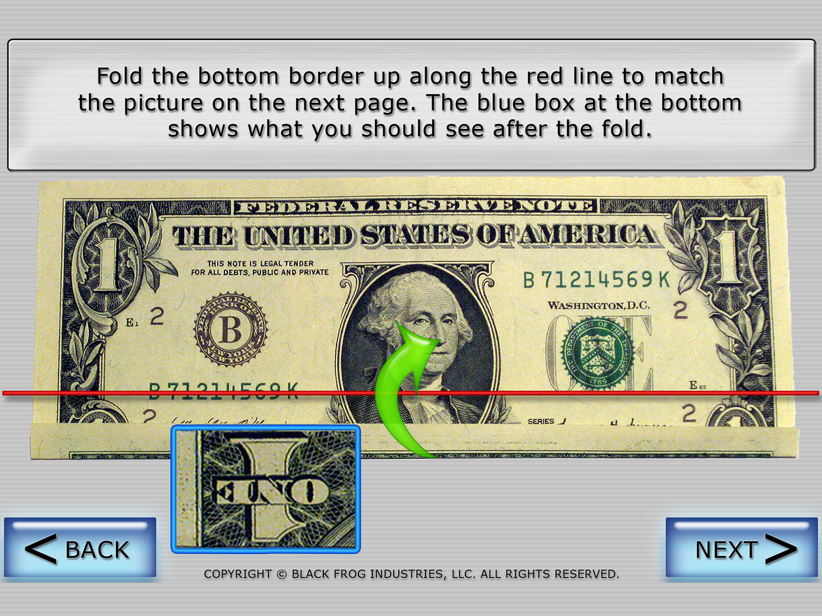 Dollar Ring Origami screenshot 8