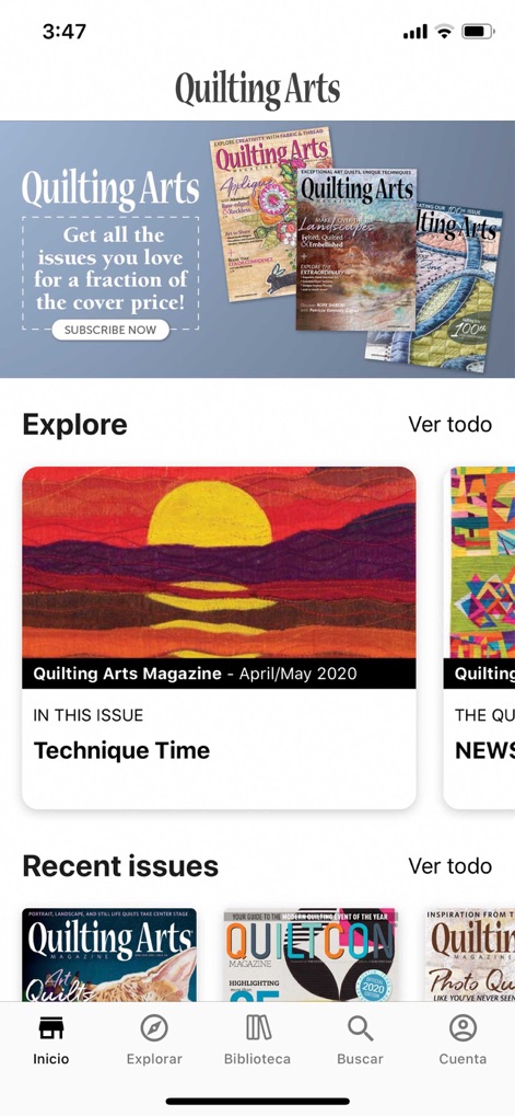 Quilting Arts Magazine - Lifestyle App | MWM