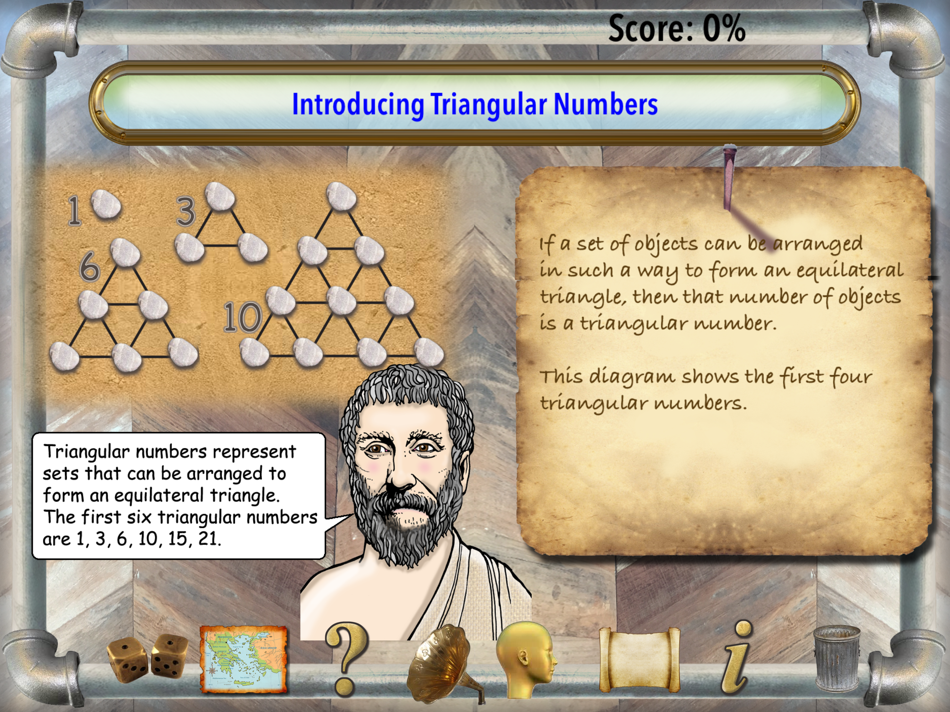 #3. Pythagoras • Mathematician (iOS) By: Ventura Educational Systems