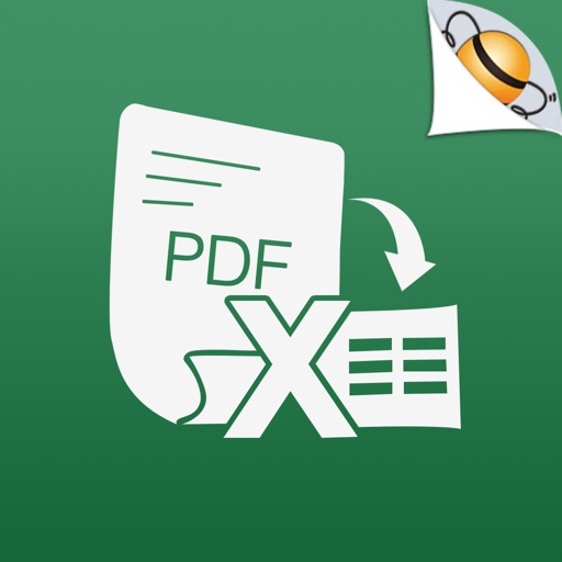 PDF to Excel Icon