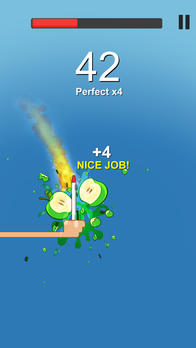 Apple Pineapple Pen: Tap Dunk screenshot 4