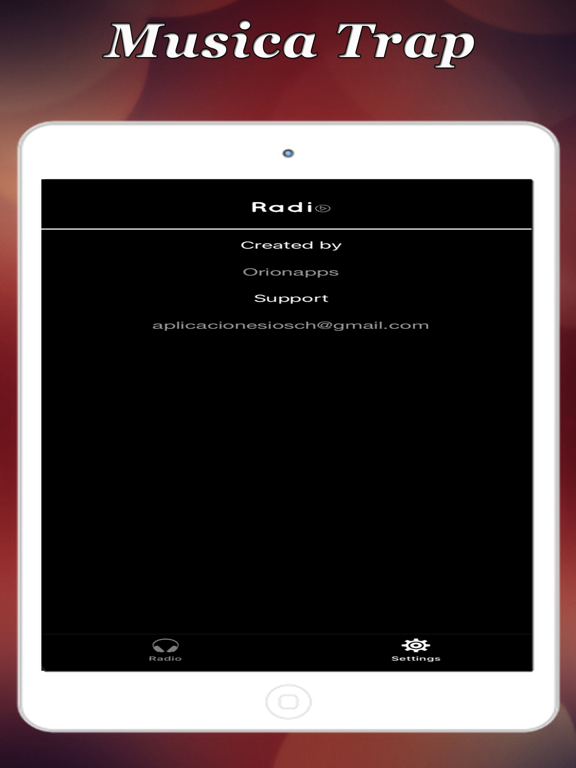 Trap Music Radio iPad screenshot