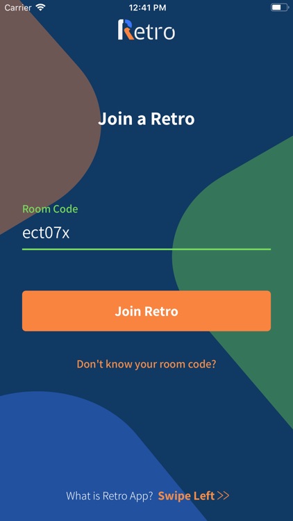Retro App for Mobile