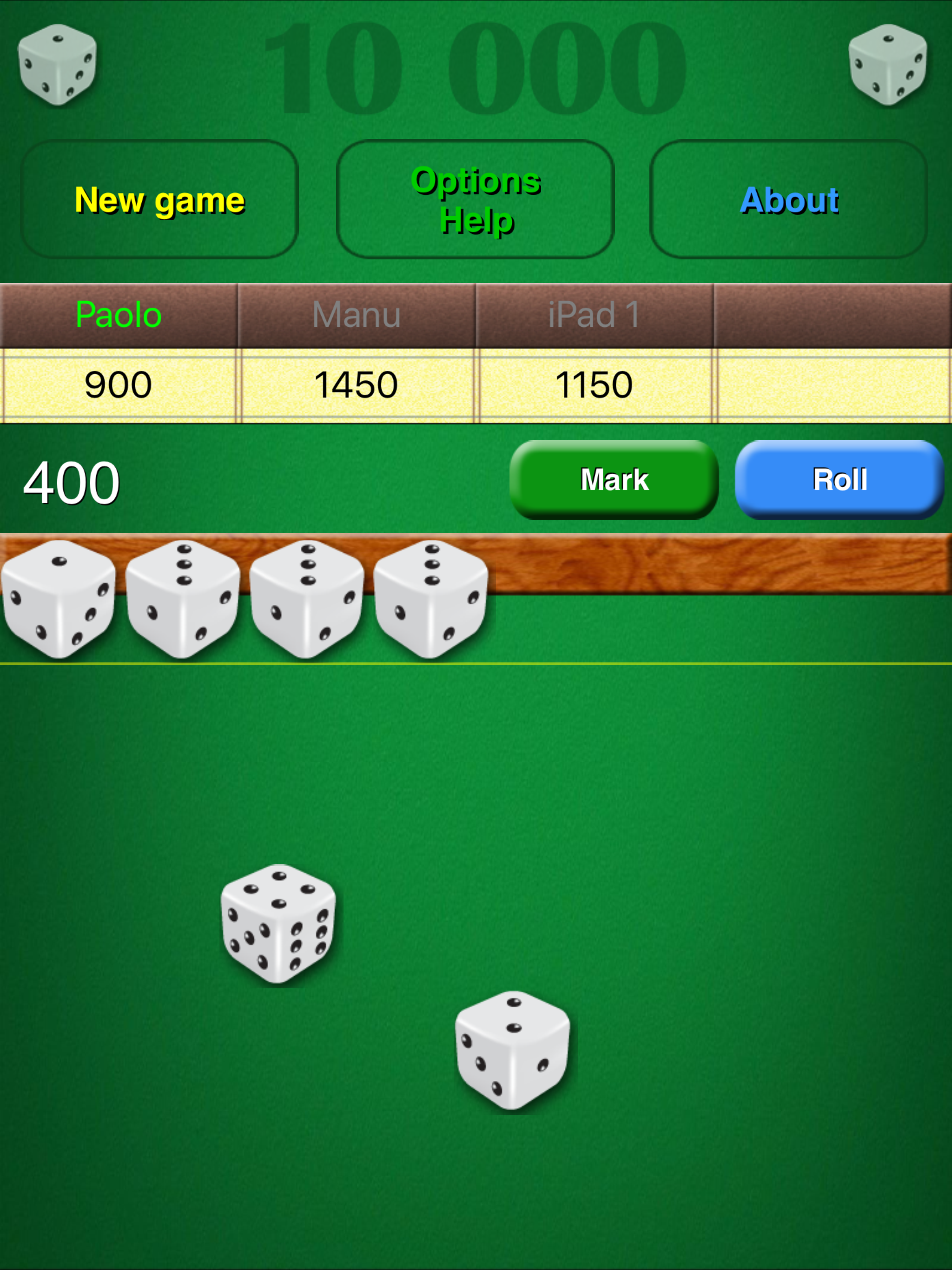 Dice game 10000