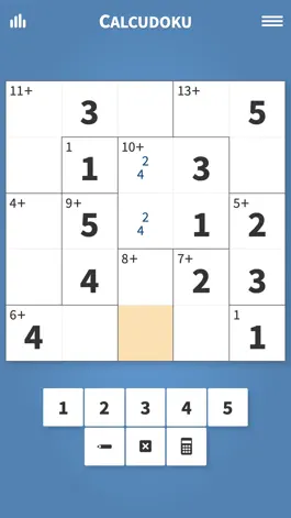 Game screenshot Calcudoku · Math Logic Puzzles apk