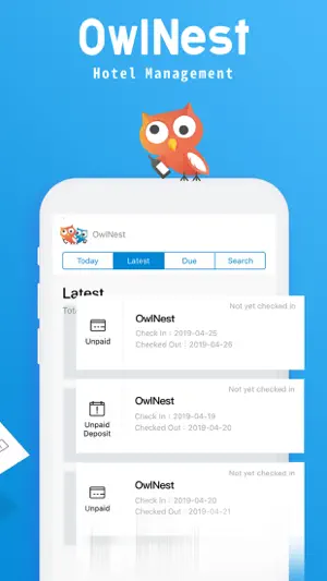 OwlNest Hotel Management screenshot 3