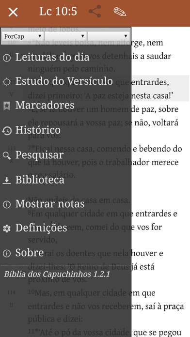 Screenshot #2 pour Bíblia dos Capuchinhos