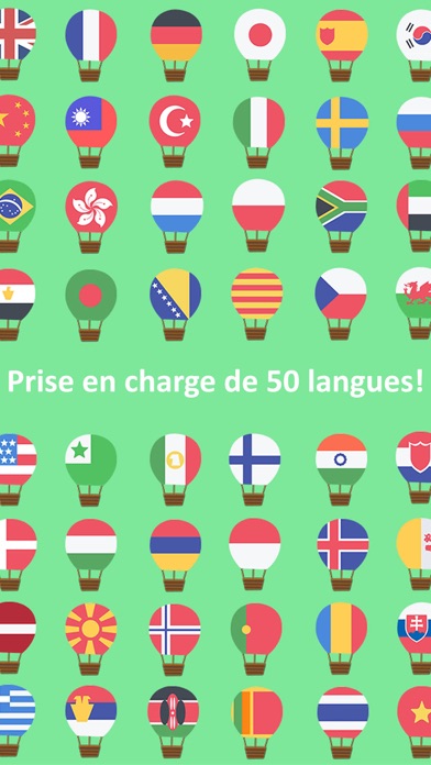 Screenshot #1 pour LingoCards Langue en français