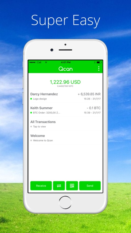 Mobile Bitcoin Wallet - Qcan