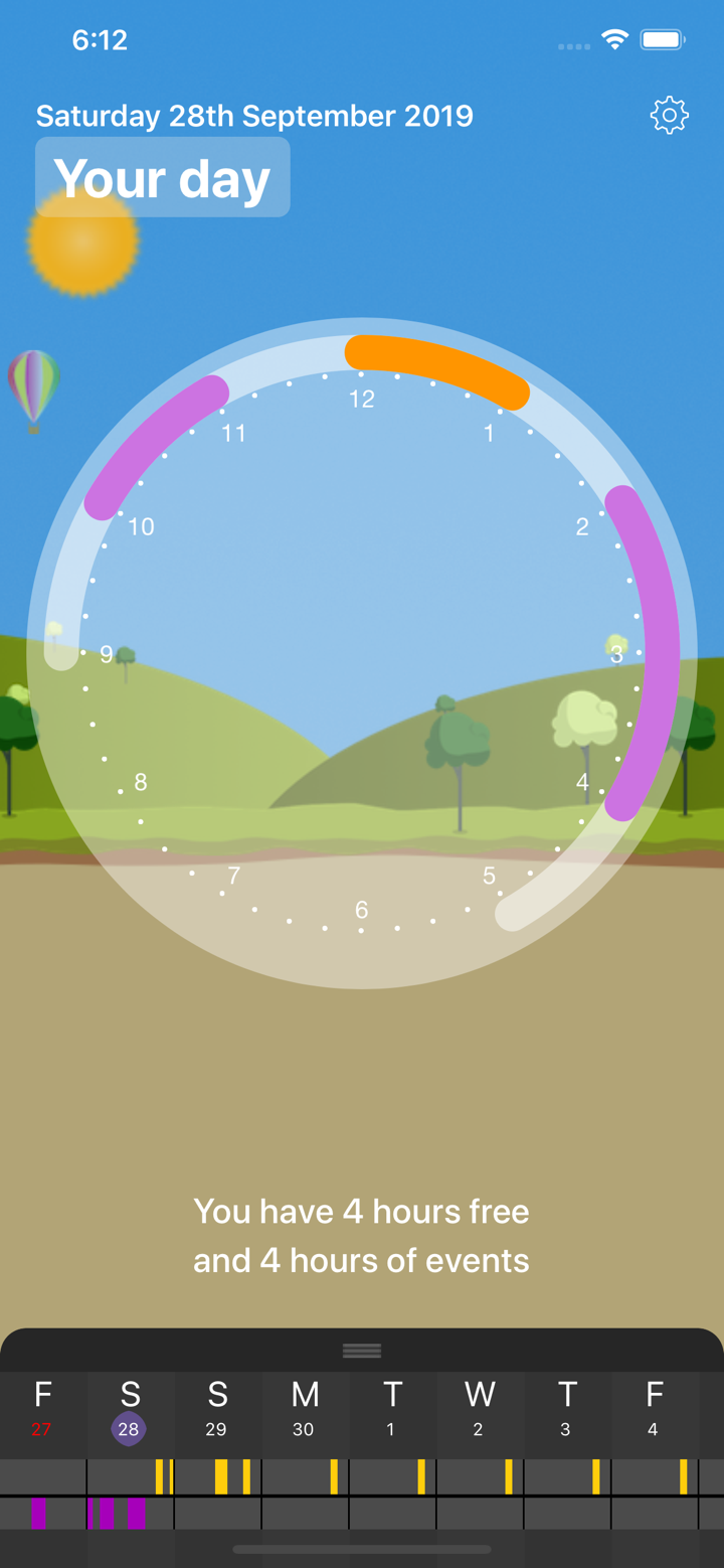 Zippycal - Calendar screenshot 1