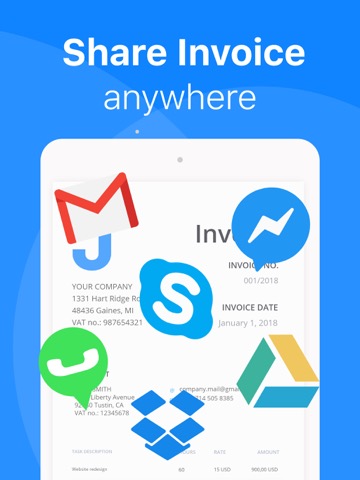 Go Invoice: Mobile Invoice Appのおすすめ画像3