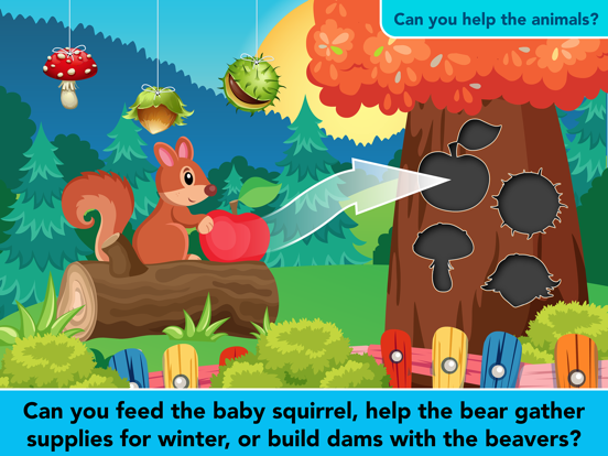 Animal games for 2-5 year olds iPad screenshot 6 - Education app