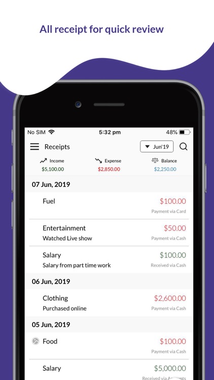 Classify expense tracker