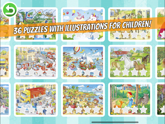 Ravensburger Puzzle Junior iPad app afbeelding 4