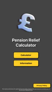 pension tax relief calculator iphone screenshot 4