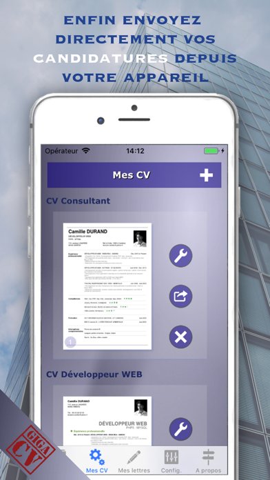 giga-cv Votre CV sur mesure giga-cv Votre CV sur mesure